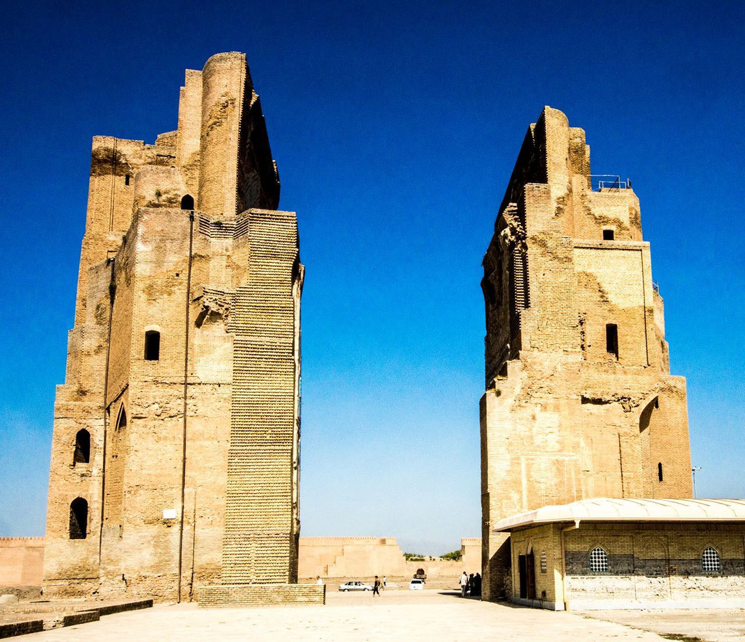 Shahrisabz, Uzbekistan. Timur's Summer Palace, the Ak-Saray