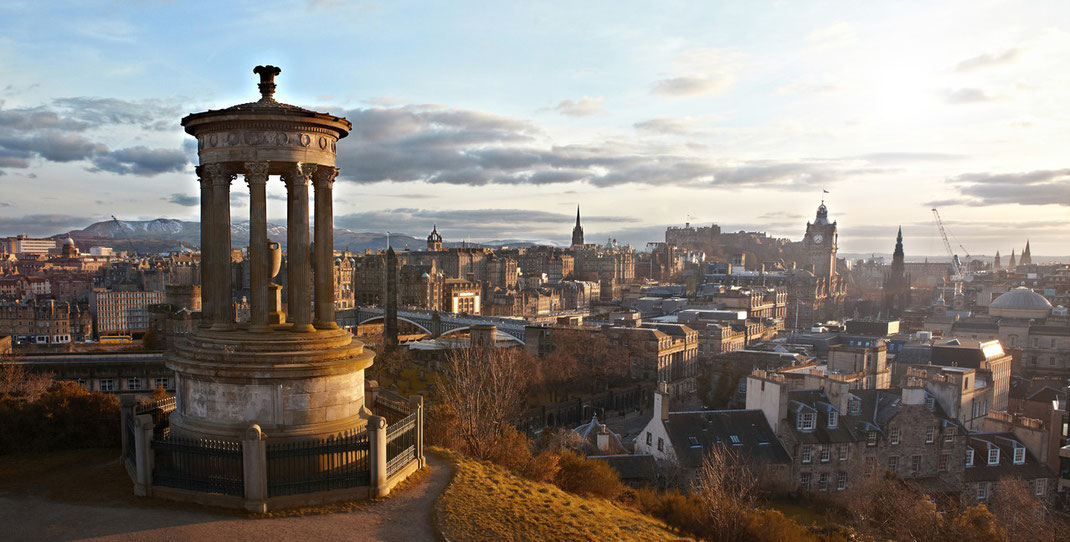 Carlton Hill: Edinburgh, Schottland (Foto: Christian Dueringer)