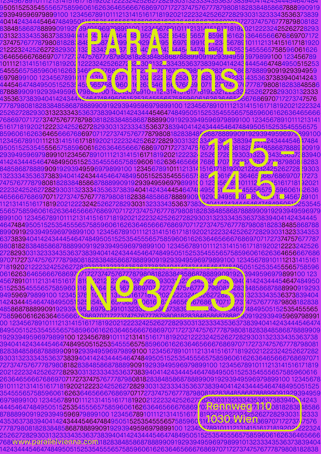 Parallel Editions by PARALLEL VIENNA 2023. Der Kunstmesse im Mai 2023 in Wien.