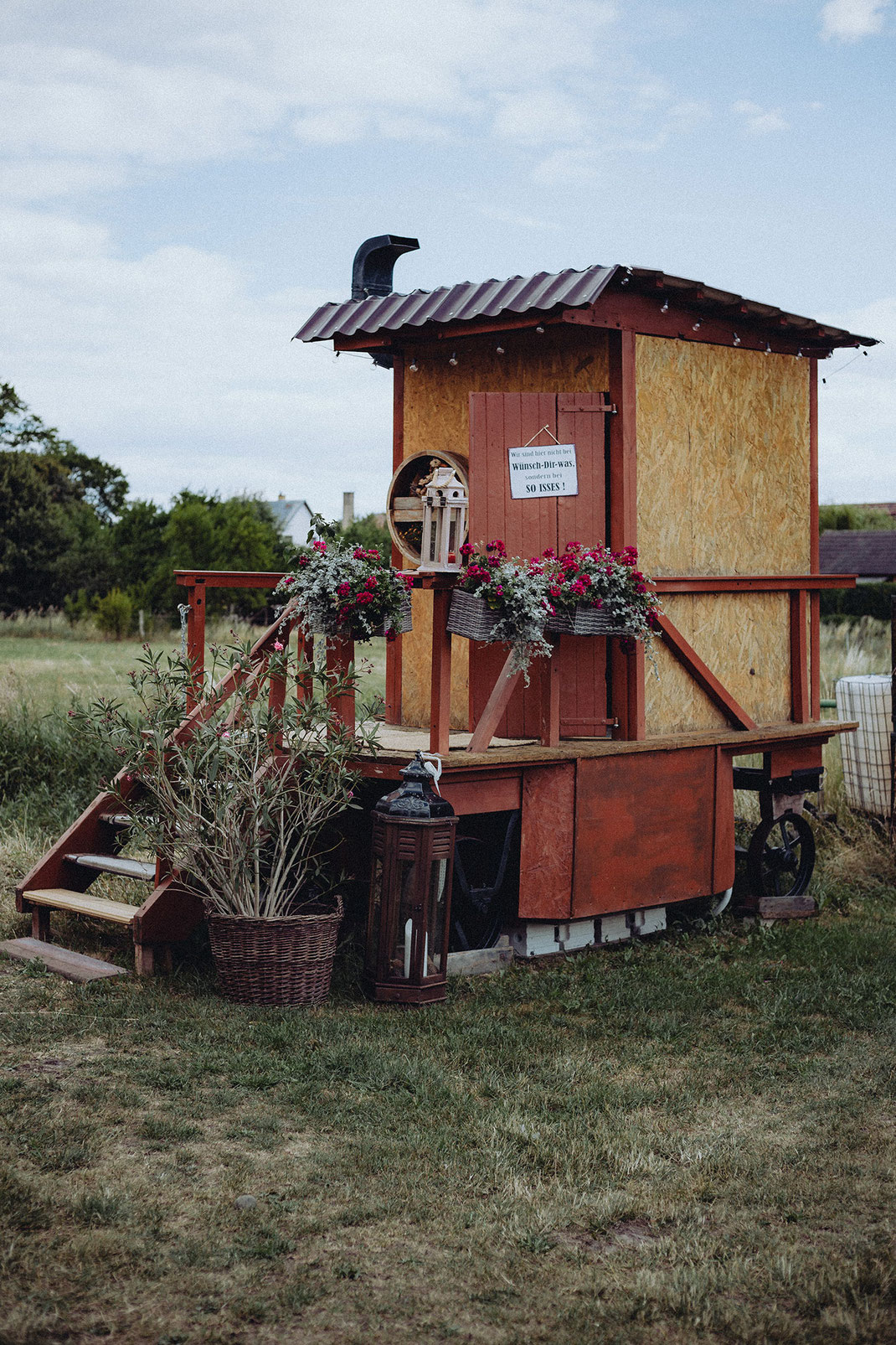 Toilette Feldscheune Schöbendorf