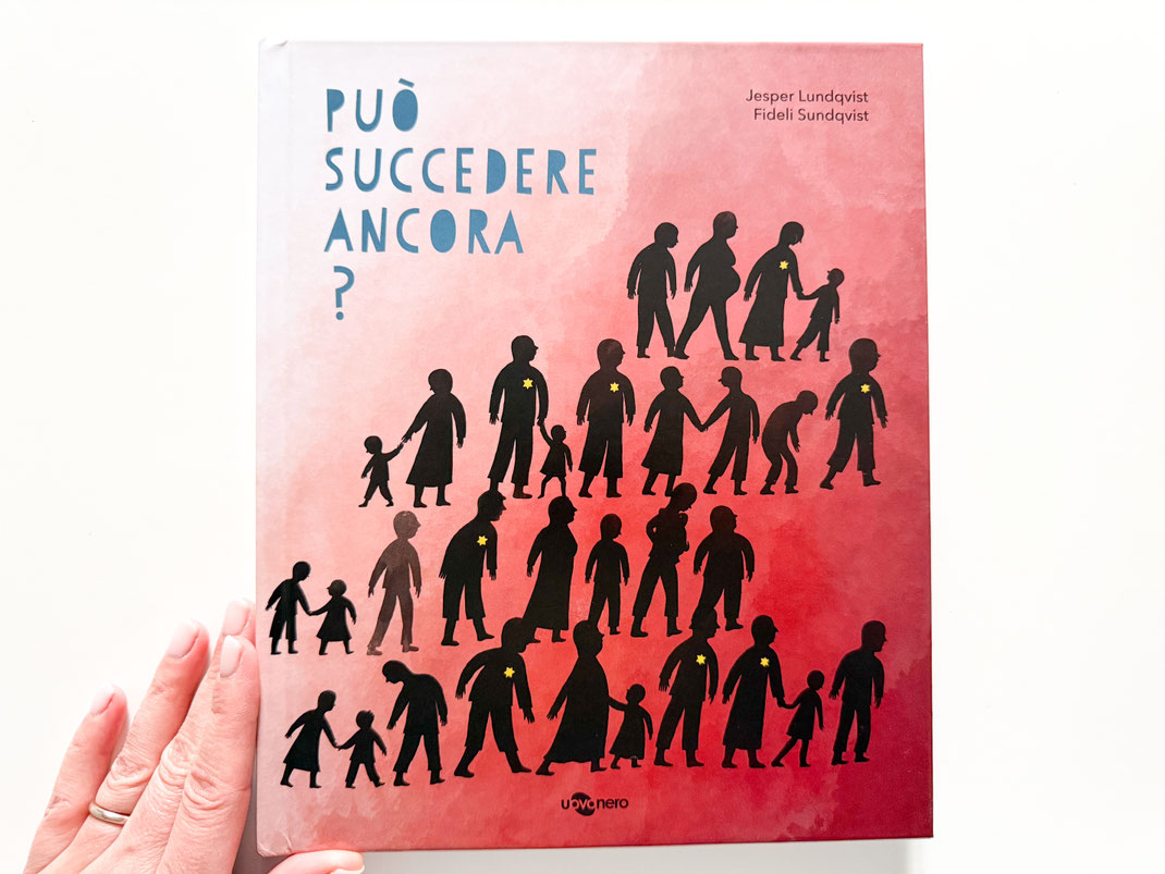  Copertina dell’albo illustrato “Può succedere ancora?” di Jesper Lundqvist, pubblicato da Uovo nero