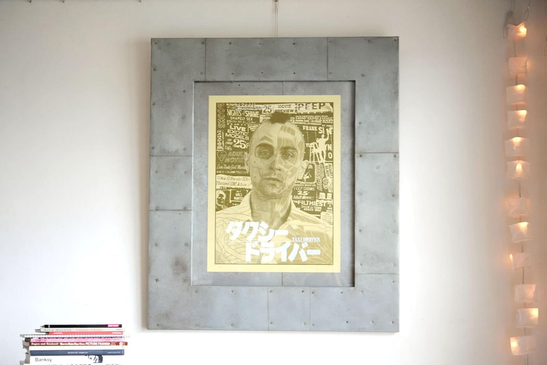 タクシードライバーポスター・フレームセット ハリウッドポスター