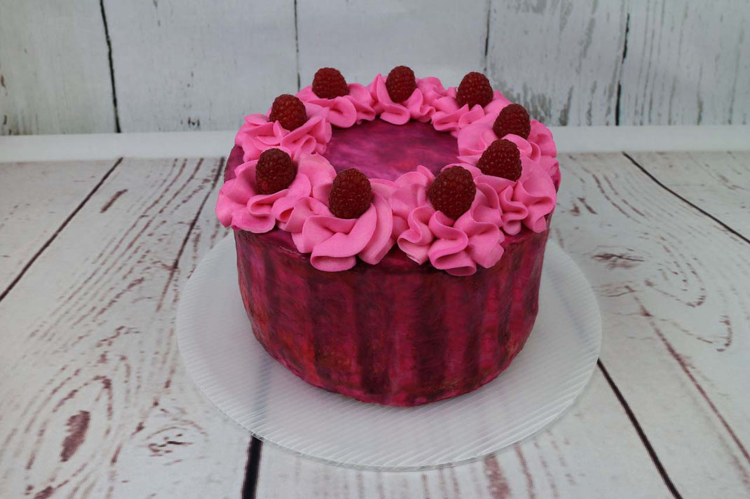 raspberry cake