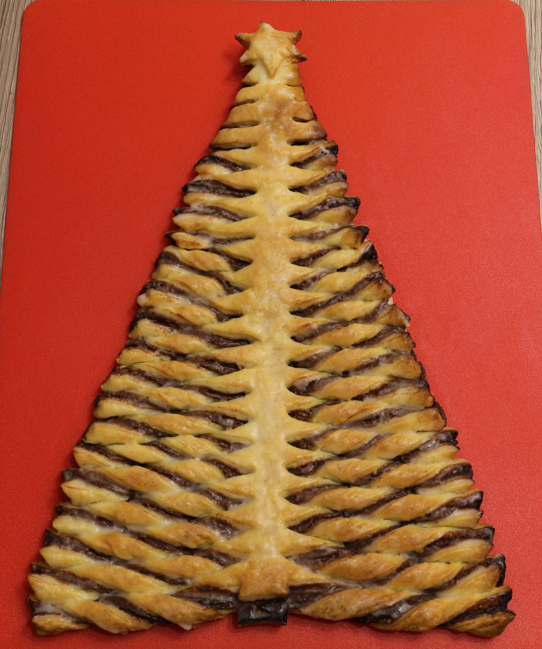 christmas tree pastry