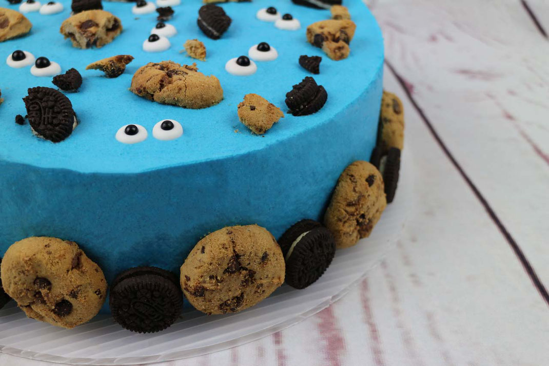 Cookie Monster Cake Let Your Sweet Dreams Come True