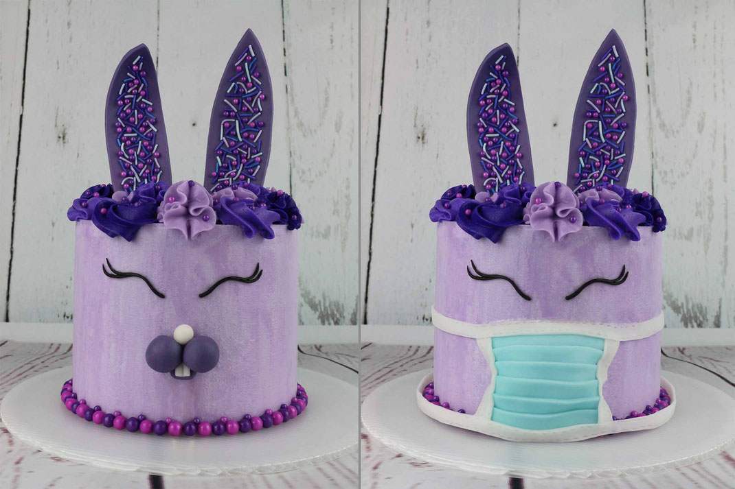 easter bunny cake