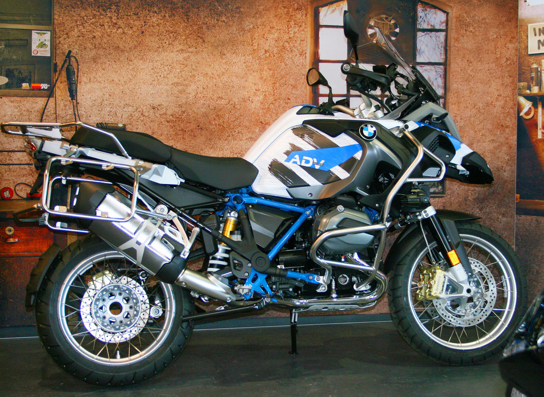 Kein Airbrush, kein Dekorsatz: individuelles Design gezeichnet und gedruckt auf Folie, Spezialist für Motorradfolierung insbesondere BMW GS GS1200 R1200GS R1300GS GS1300 R1250GS Adventure