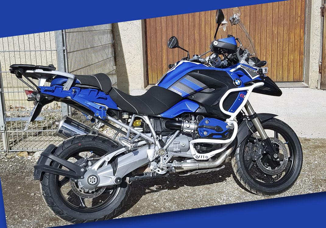 ARROW – Design & Artwork gedruckt auf Folie zur Folierung BMWGS BMWR1200GS K25