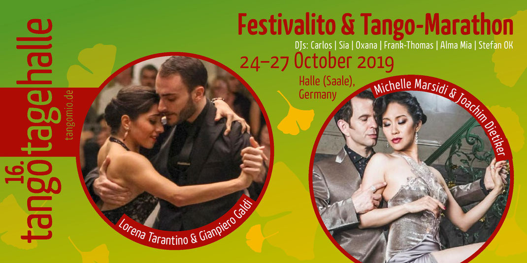 Lorena, Tarantino & Gianpiero Galdi, Michelle Marsidi & Joachim Dietiker, 16. TangoTageHalle 2019, Tango-Festival, Halle (Saale), Germany