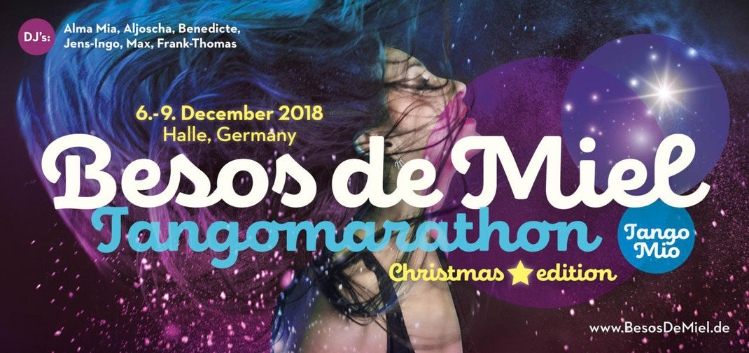 Besos de Miel Tangomarathon 2018 | winter edition | december 6-9 | halle [germany]