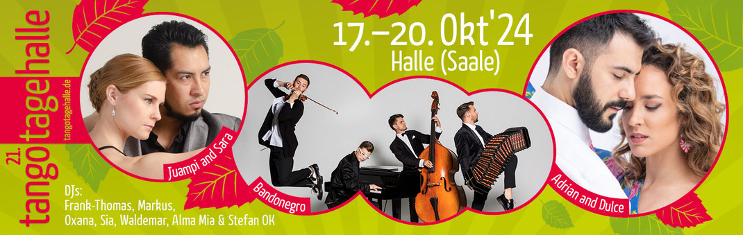 20. TangoTageHalle, 12.-15. Oktober 2023, Halle (Saale)