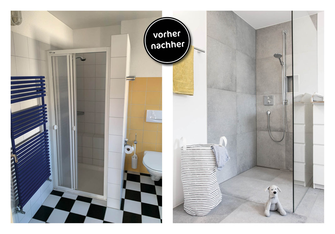 VORHER - NACHHER - Kreis Innenarchitektur