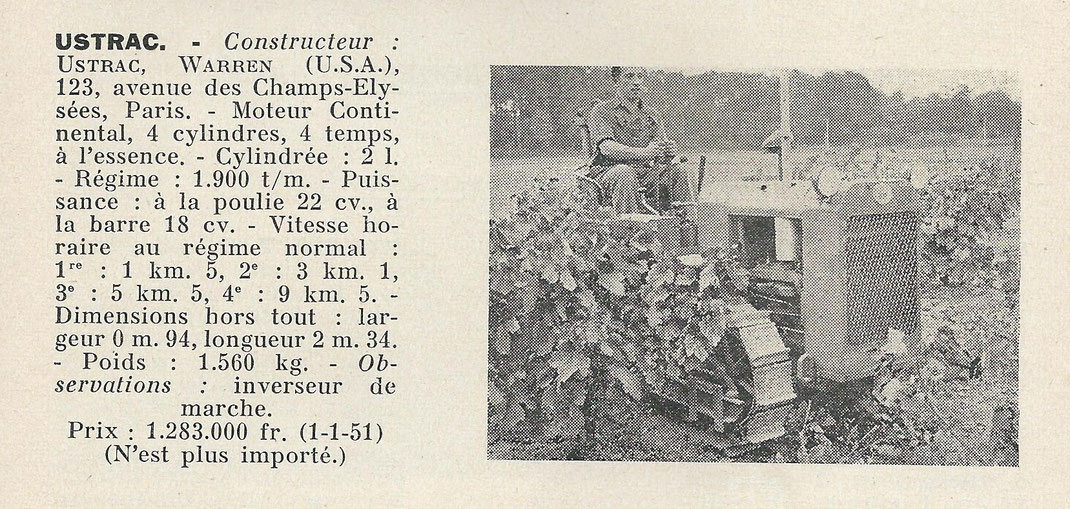 Motoviticulture 1952