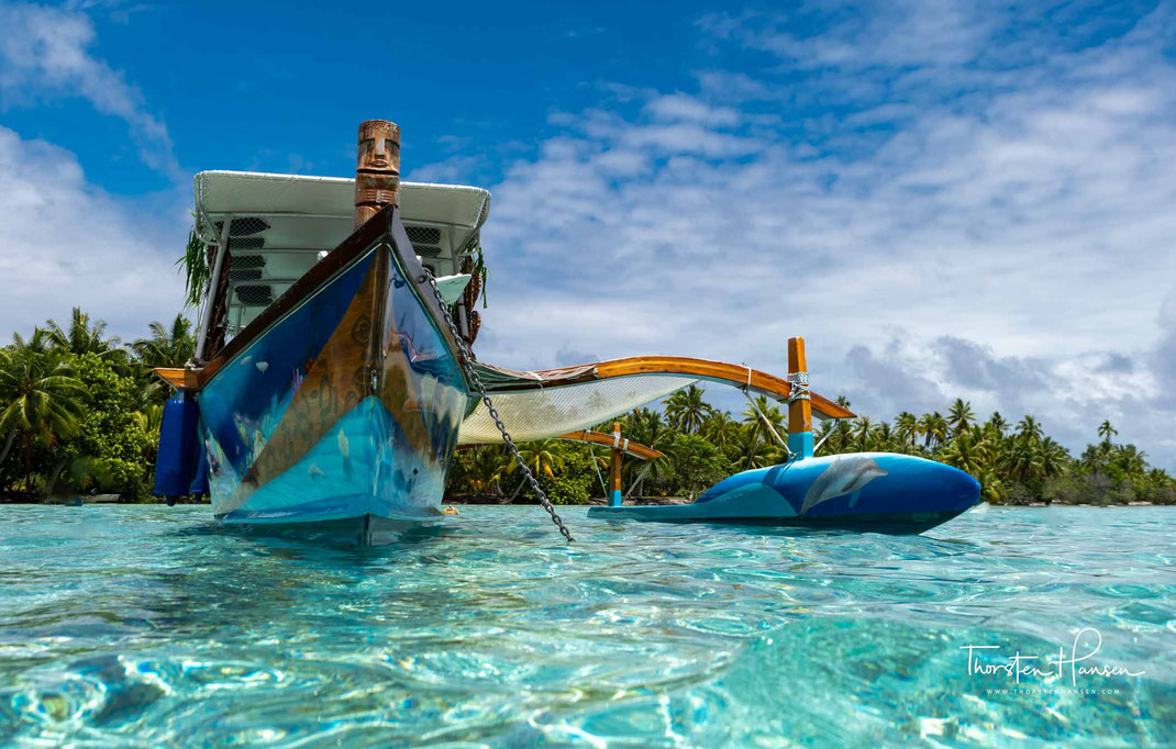 Mit dem Reiseleiter Thorsten Hansen auf Bora Bora - Pure Schönheit erleben auf einer Bootsfahrt in der Lagune von Bora Bora - Spaziergang durch Vaitape - Barbecue auf einem Motu - einer Privatinsel