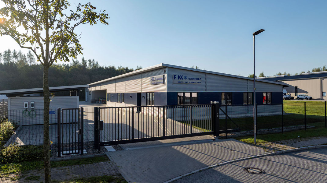 Neues Betriebsgebäude im Aldermannweg 7 zum vergrößern Ansicht anklicken
