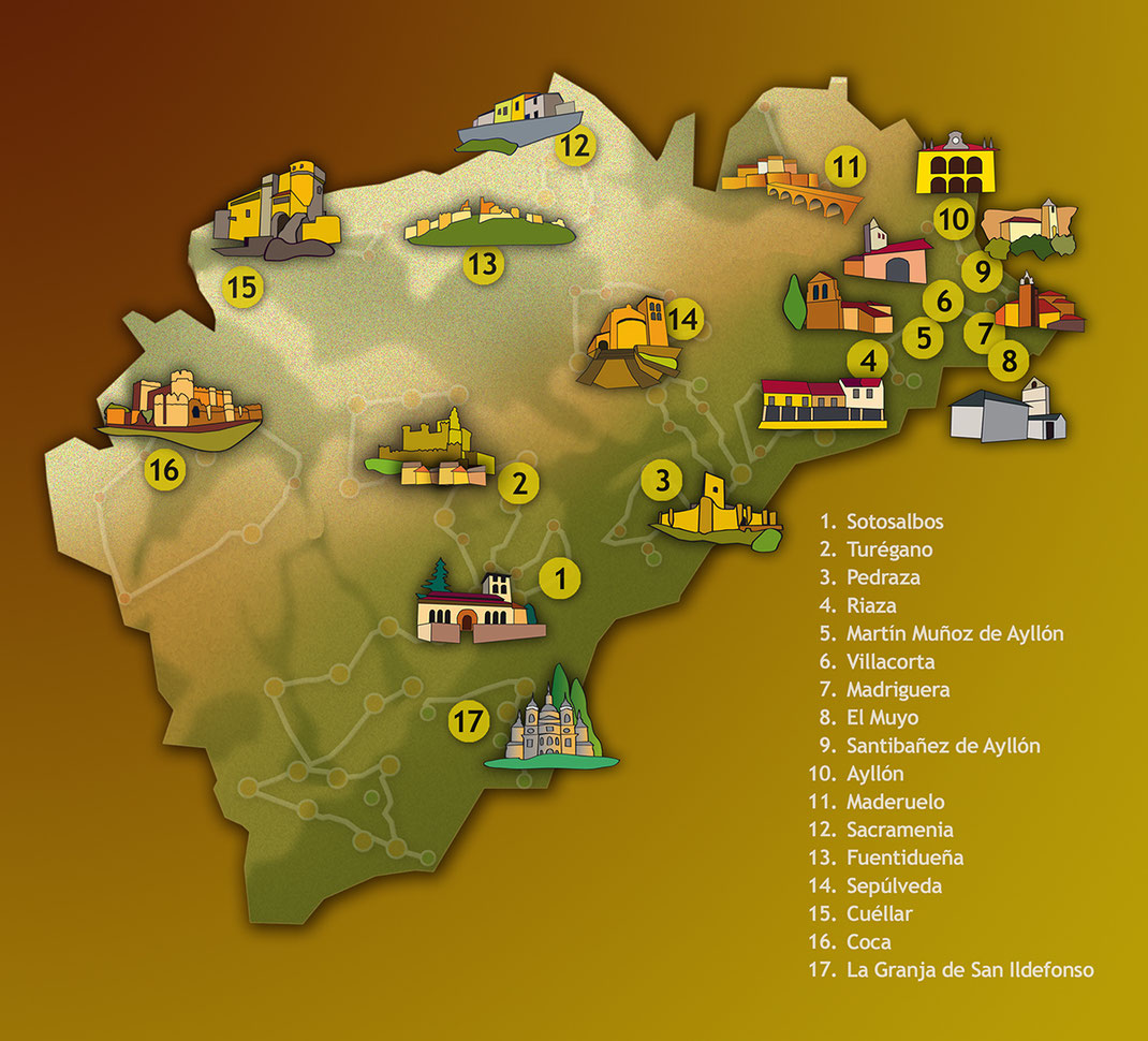 Pueblos con encanto de la provincia de Segovia