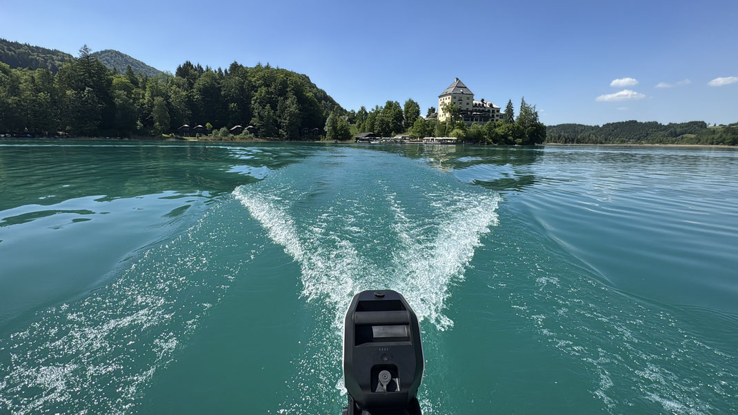 Epropulsion Spirit 2 Testfahrt am Fuschlsee by Höfner-Boote®