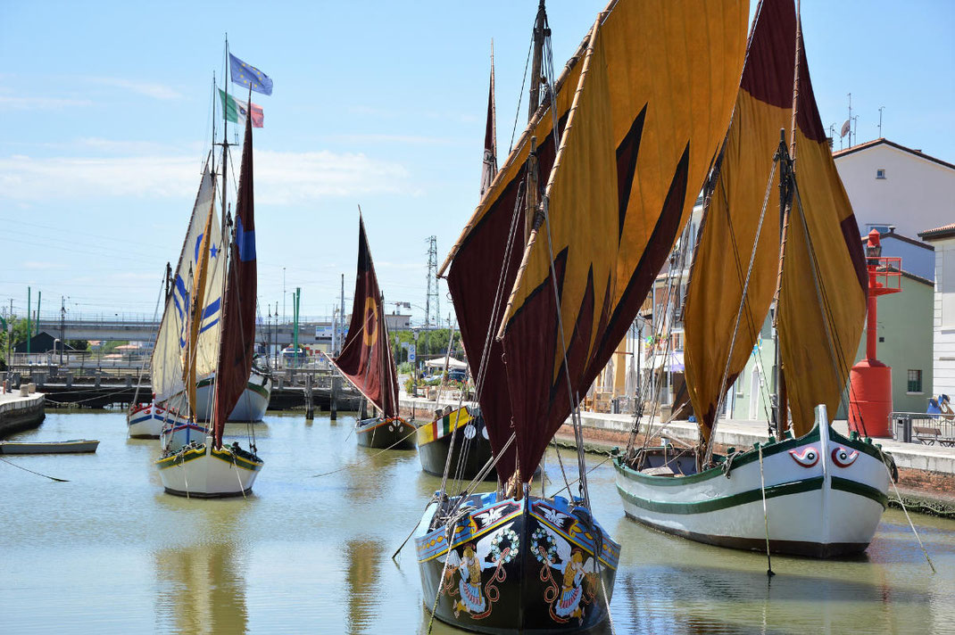 Bild: Hafen von Cesenatico