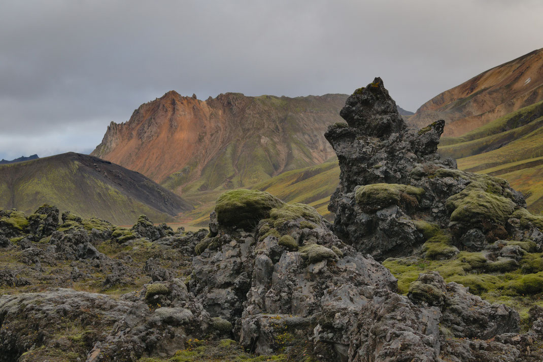 lava and mountains landmannalaugar trolls