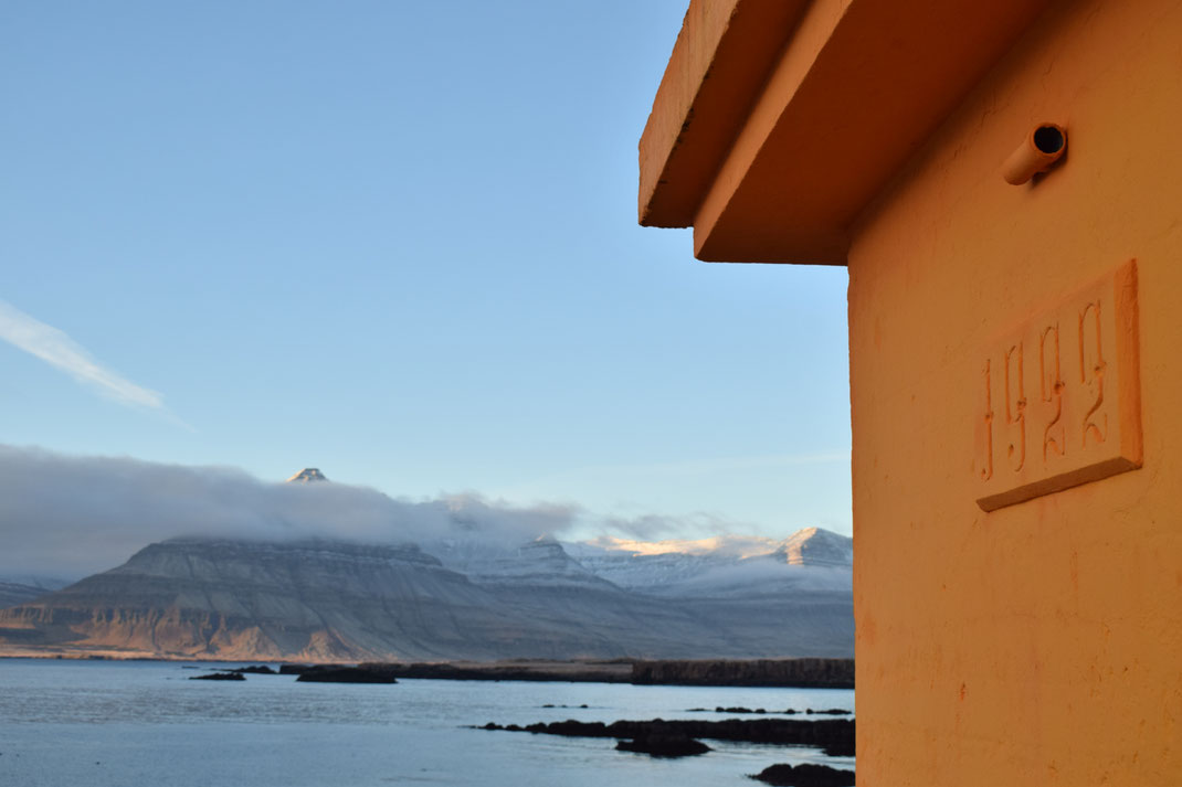 lighthouse, Berufjörður, East Fjords, Iceland