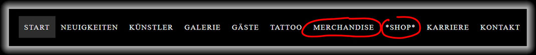 online shop merchandise tattoo gutschein schmerzgalerie bad oeynhausen horrortattoo kaufen TV Fernsehen Surreal Darkart