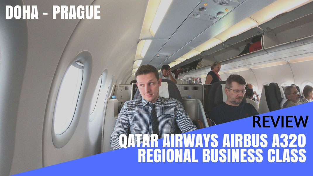 Qatar Airways A320 Business Class