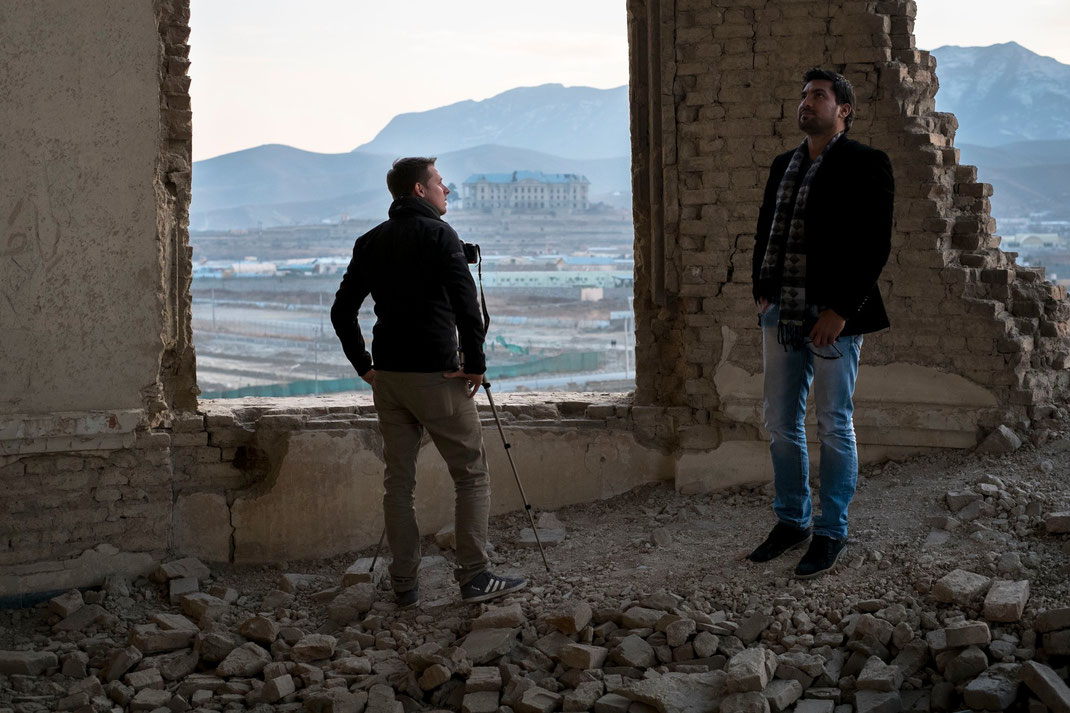 Palace in Kabul inside