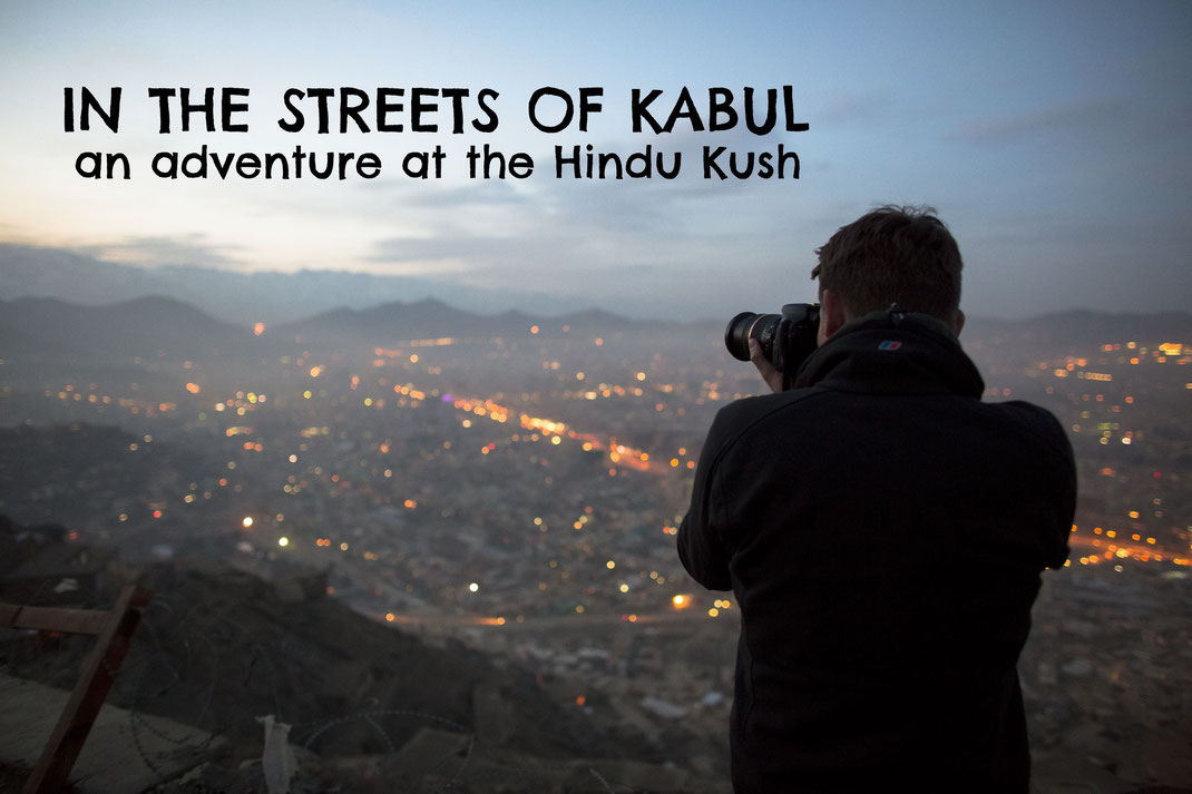 overlooking kabul by night