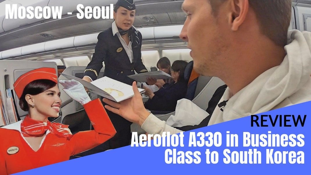 Aeroflot Russian Airline A330 Business Class