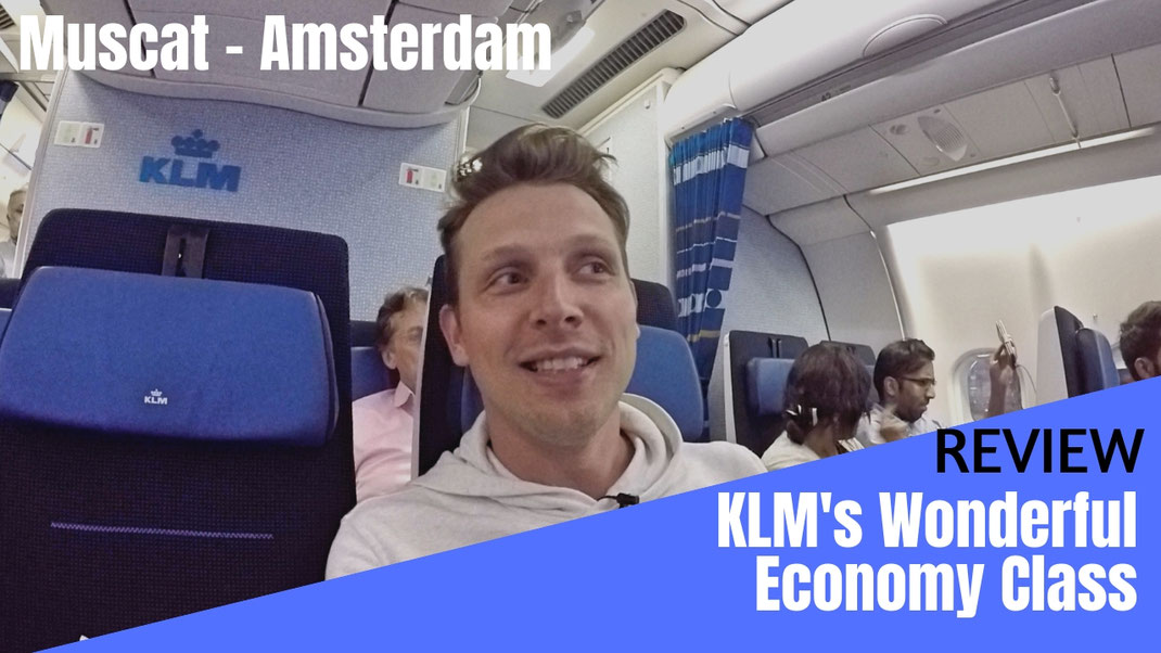 KLM Airbus A330 Economy Class