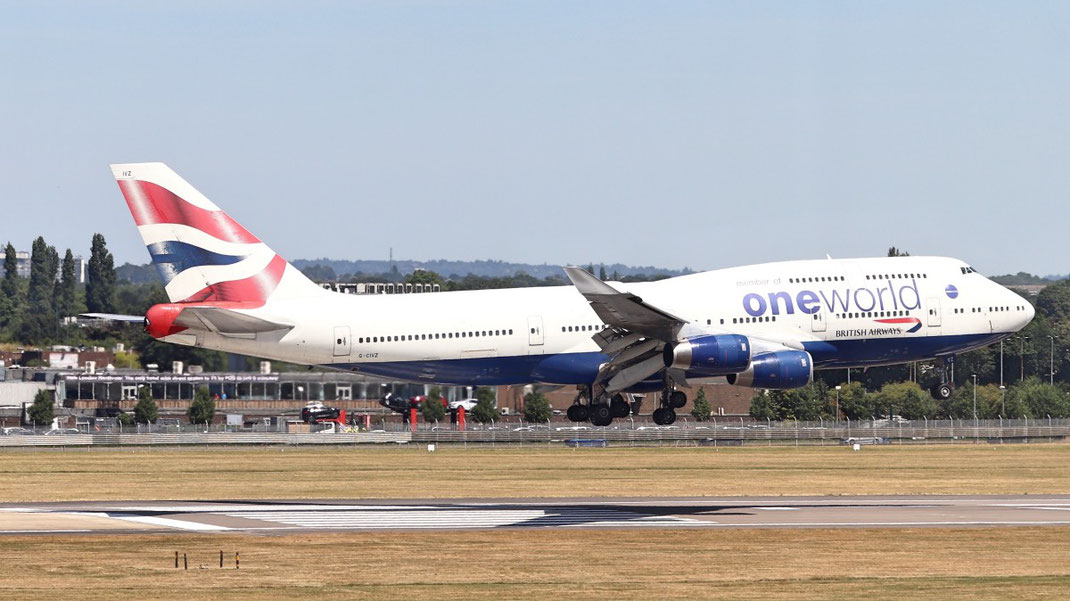 British Airways 747