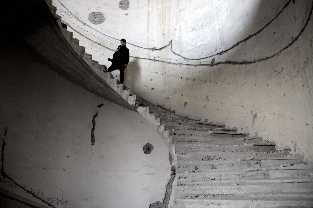 staircase of darul aman palace