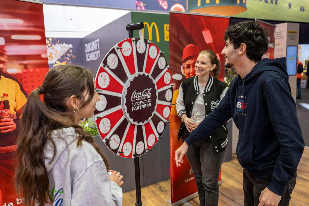 igw 2026, coca-cola am stand der bve und des lebensmittelverbands