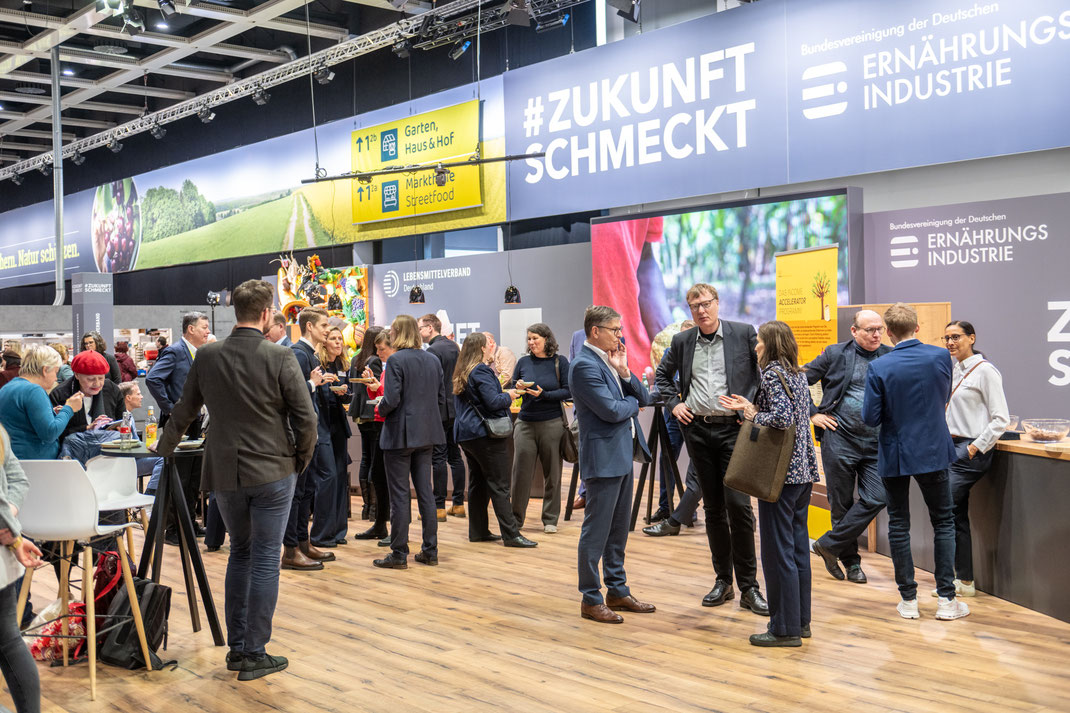 igw 2025, stand der bve und des lebensmittelverbands