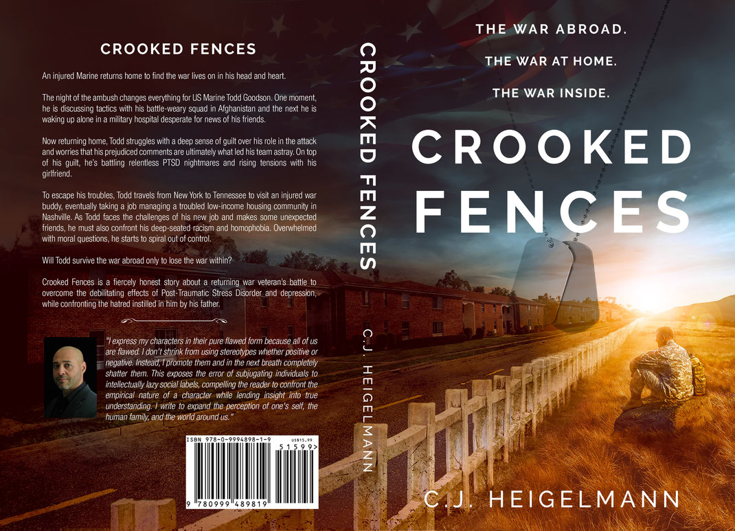 Autographed Copy of Crooked Fences: A Novel, by C.J. Heigelmann