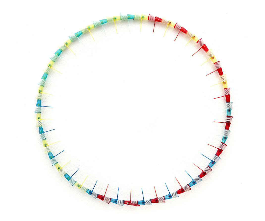 CLAUDIA, 2024, ø 86 x 2 cm