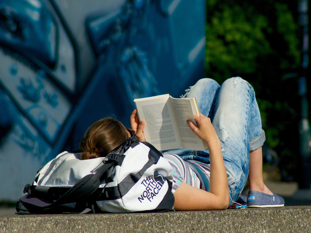 Ein trockener Platz zum Lesen