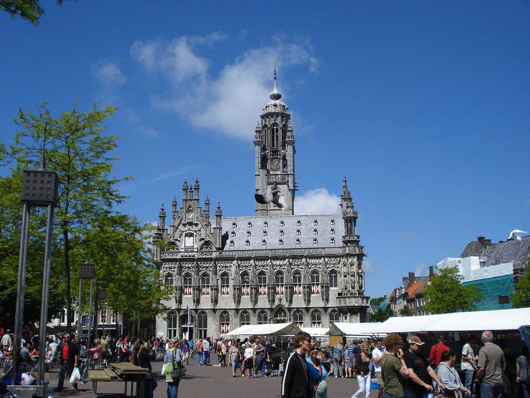 Das Rathaus in Middelburg
