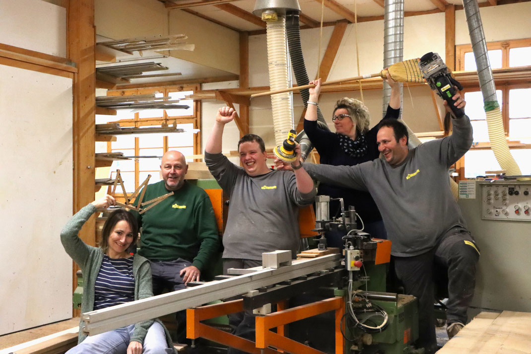 Team Schreinerei B. Röthlisberger GmbH, Teamfotos