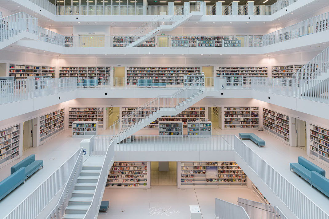 Stadtbibliothek Stuttgart / Yi Architects - Innenaufnahme