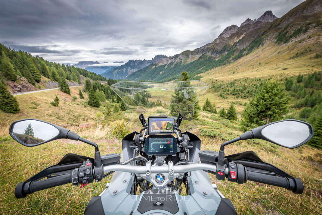 Cockpit BMW R 1250 GS Adventure mit TFT Display