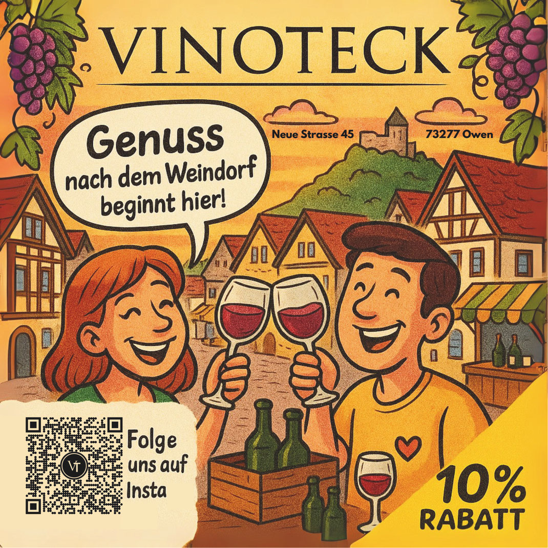 Kooperationspartner des 36. Kirchheimer Weindorfes: Vinoteck Owen