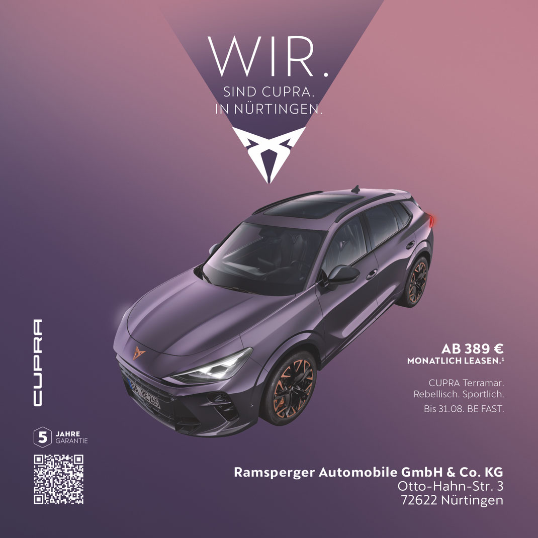Kooperationspartner des 36. Kirchheimer Weindorfes: Ramsperger Automobile
