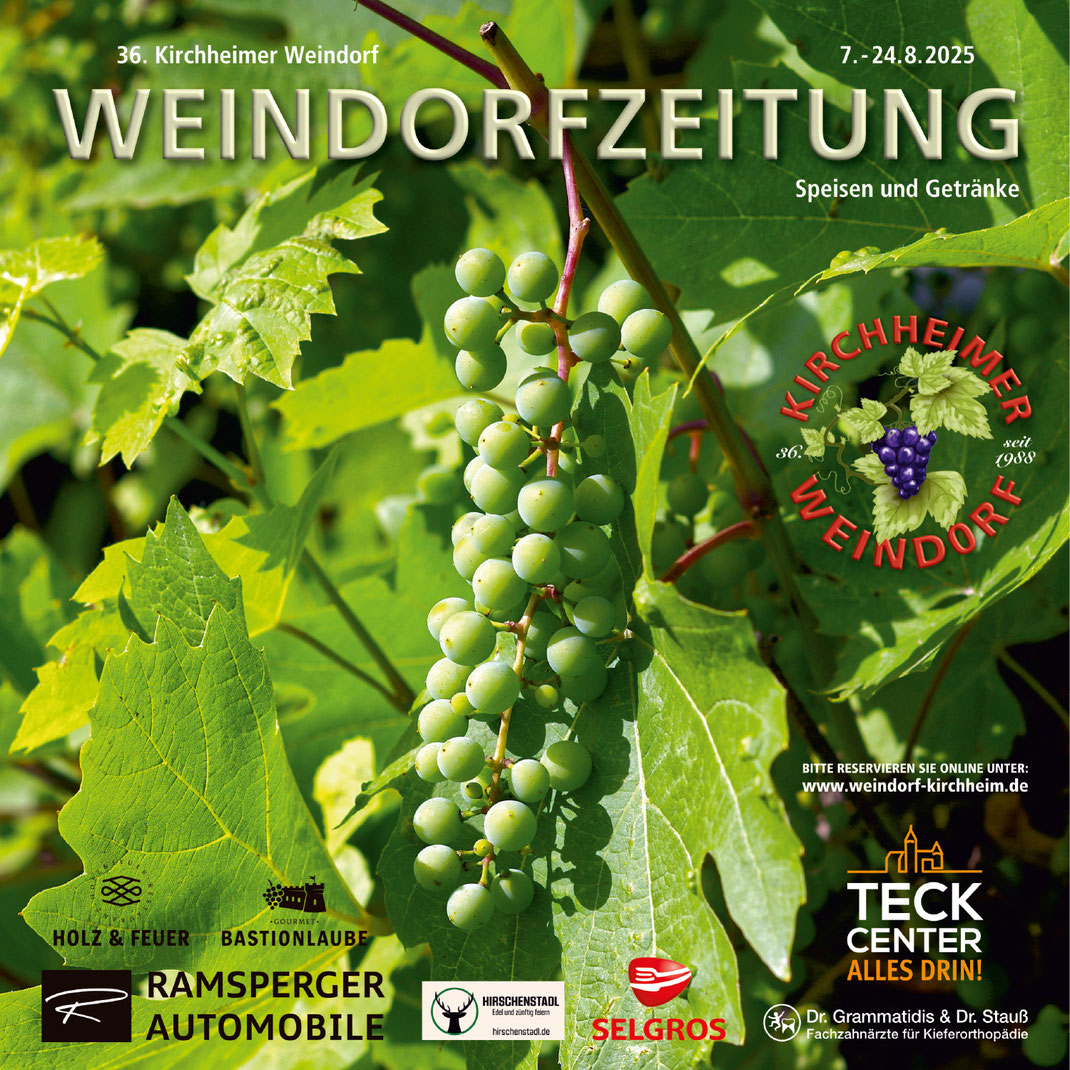 36. Kirchheimer Weindorf Zeitung