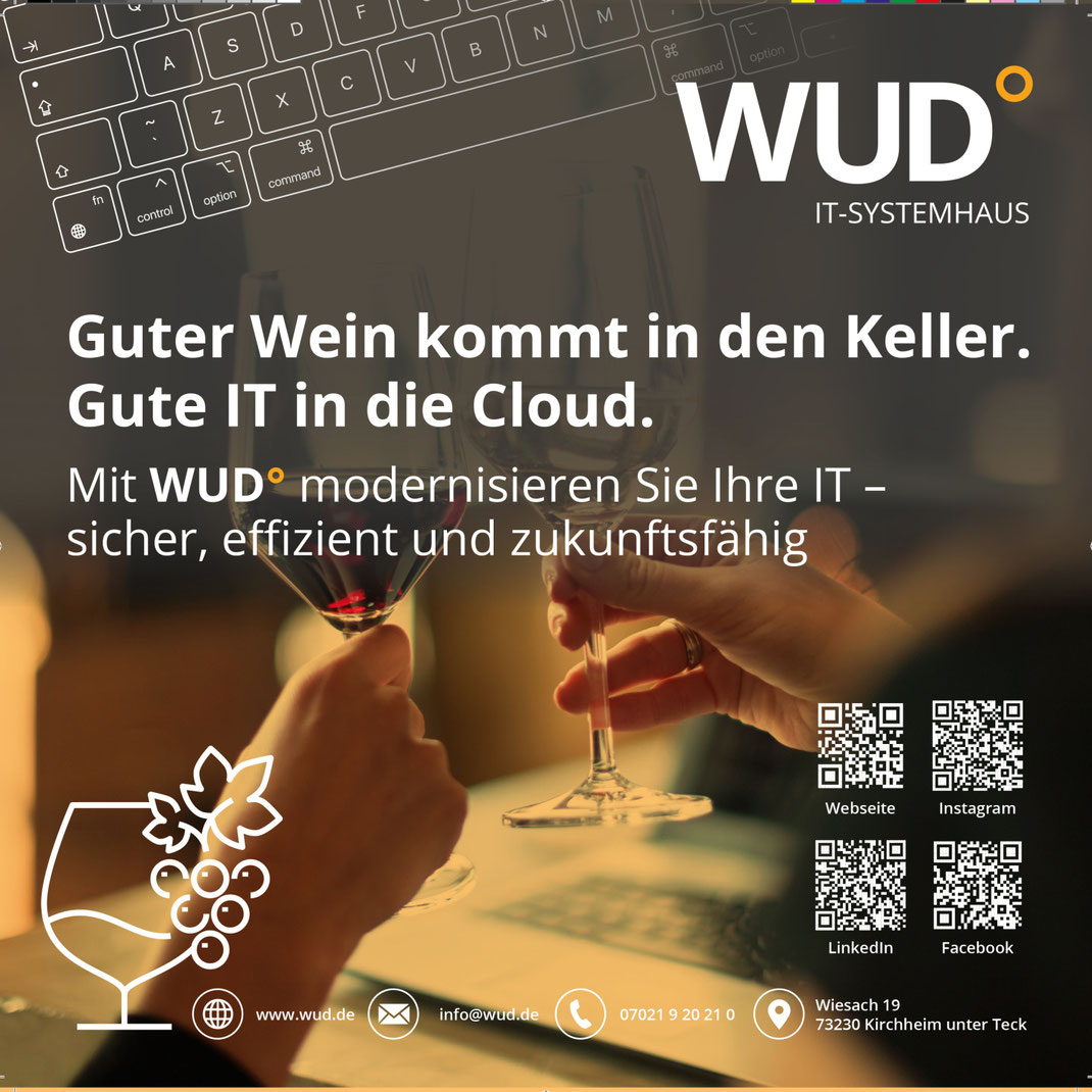 Kooperationspartner des 36. Kirchheimer Weindorfes: WUD Kirchheim