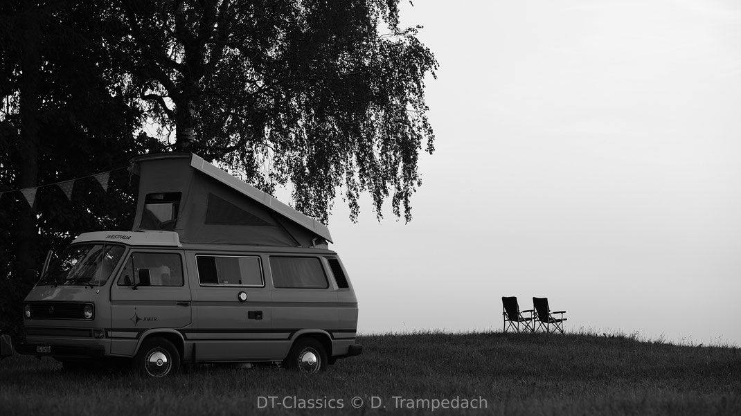 Mit den Bus Brothers & Sisters hoch über dem Zugersee.
