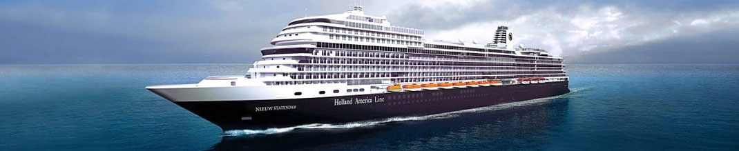 Kreuzfahrten mit MS Nieuw Statendam ab Ft.Lauderdale Florida in die Karibik Januar Februar März 2027 HAL Frühbucher Have-it-all 2026 (c) Photo by Holland America Line N.V., Seattle,WA 98119 USA
