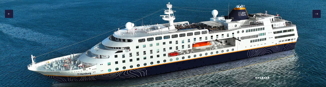 Plantours Kreuzfahrten Grönland mit MS Hamburg jetzt im Reisebüro Reiselotsen telefonisch buchen und beraten lassen