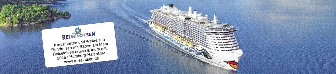 AIDA Kreuzfahrten & Weltreisen zum Sparpreis günstig buchen, AIDA last minute Schnäppchen und AIDA Frühbucher Special mit Bordguthaben beim reisebüro reiselotsen HafenCity online buchen