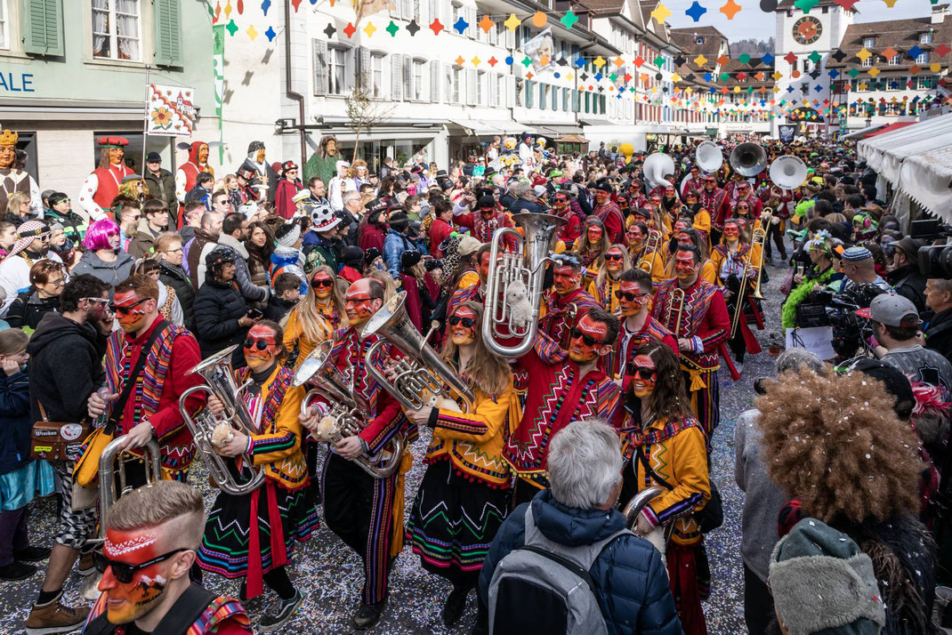 Einzug der Ringligüüsser Willisau